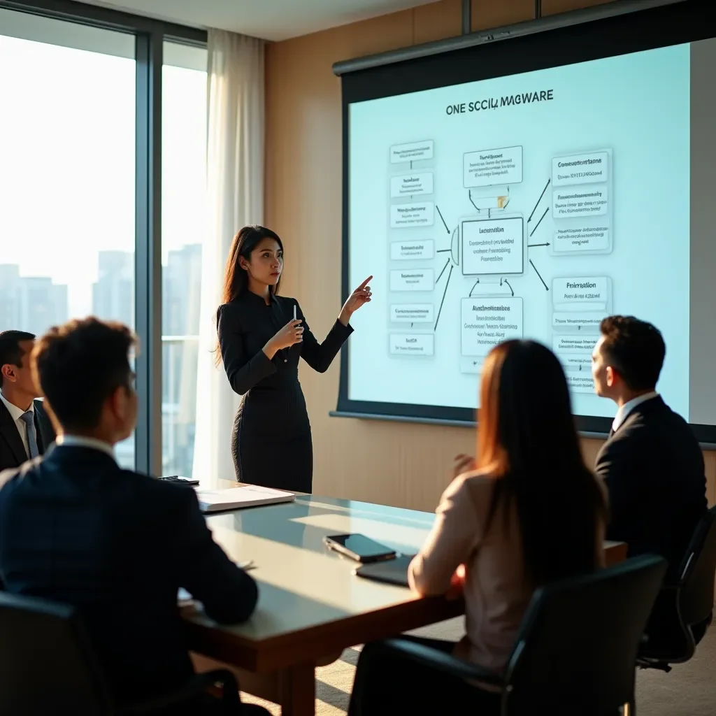 Creative team brainstorming